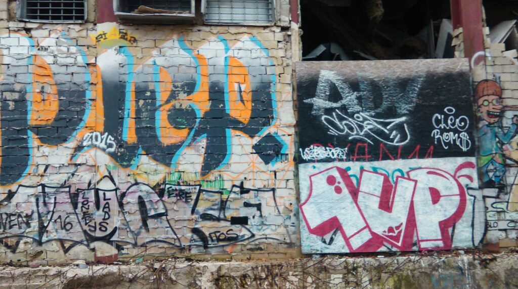 graffiti 1UP à Berlin Allemagne rue